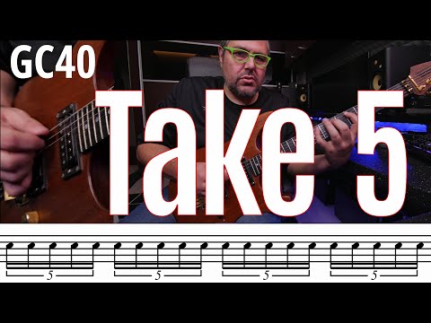 GC40 Rhythm Lab#3 | Quintuplets 5tuplets (plus 4+5+6 notes per beat demonstration)