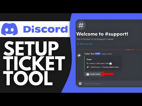 How To Setup Ticket Tool Bot In Your Discord Server 2024