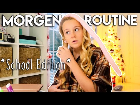 MY WINTER MORNING ROUTINE FOR SCHOOL | MaVie Noelle