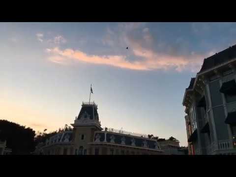 A sunset tour of the original Main Street USA live from Disneyland in Anaheim, California!