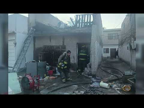 Mujer fallece durante incendio registrado en vivienda de Gómez Palacio