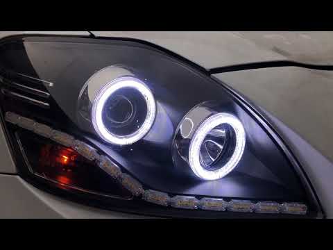 Toyota Vios Head lamp Convert Sequential LED Running Signal