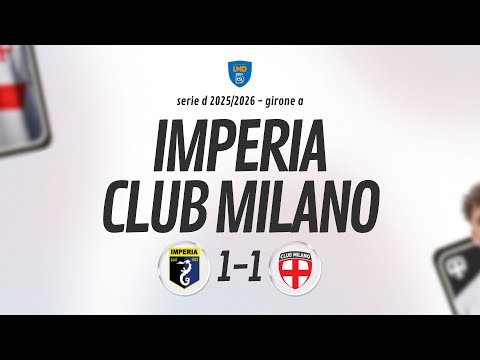 [ HIGHLIGHTS ] Imperia v Club Milano - Matchday 20 Group A SERIE D 2025/2026
