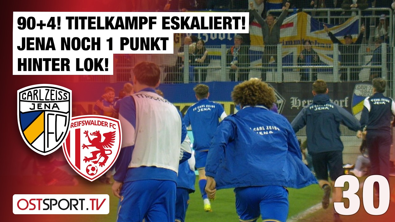 Carl Zeiss Jena vs Greifswalder Highlights