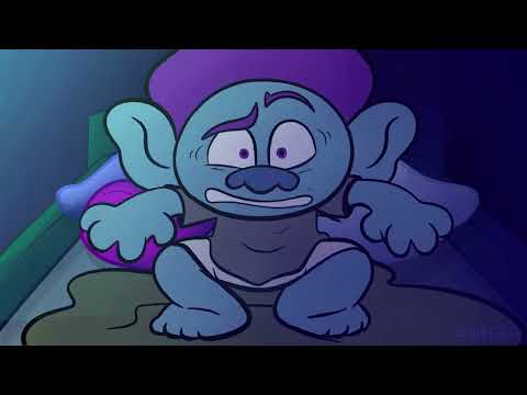There’s a monster under Floyd’s bed - TROLLS BAND TOGETHER ANIMATION [ORIGINAL]
