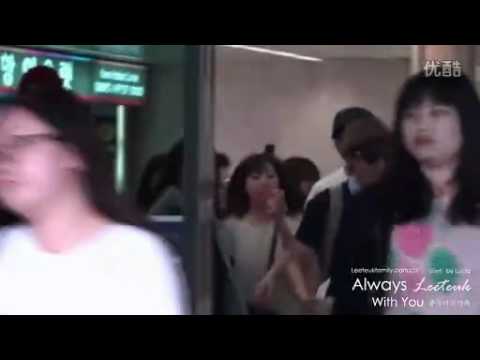 [Fancam] 120514 Leeteuk at Gimpo airport