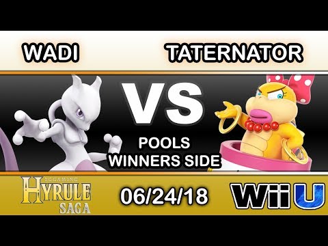 Hyrule Saga - WaDi (Mewtwo) Vs. Blast | Taternator (Wendy) Pools - Smash 4