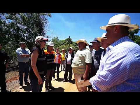 Caminos que conectan: obras entre Cordillera y Caaguazú alcanzan el 83 % de ejecución