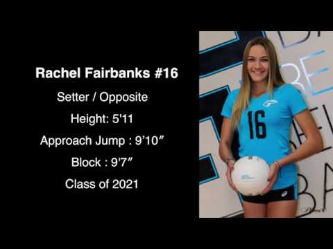 Rachel Fairbanks #16 Setter/Opposite Class of 2021