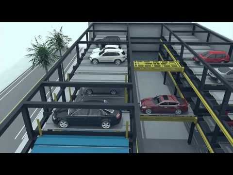 CityLift - Aisle - Fully Automated Retail Above Grade Parking