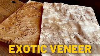 How to Use Exotic Burl Veneer