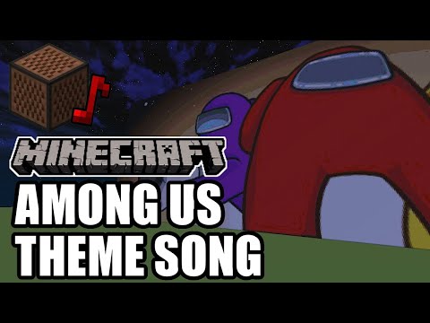 AMONG US Theme Song(Moondai EDM Remix)(Minecraft)