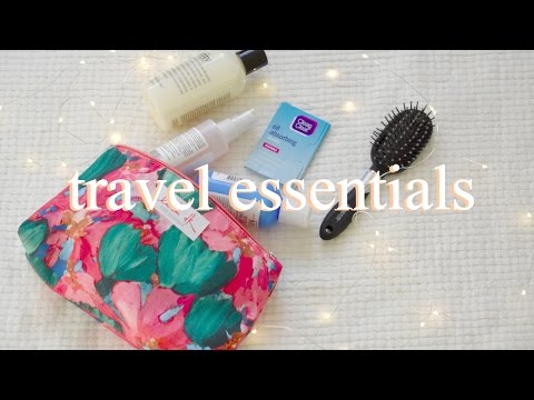travel essentials //sunnina
