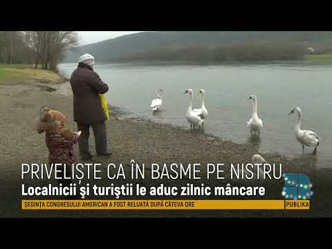 Enchanting landscape on the Dniester River, near Soroca