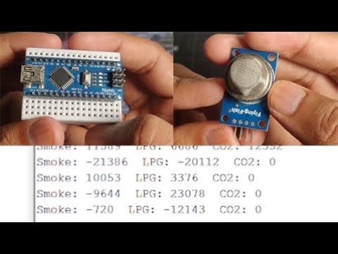 How to use MQ2 Gas Sensor with Arduino and Serial Monitor