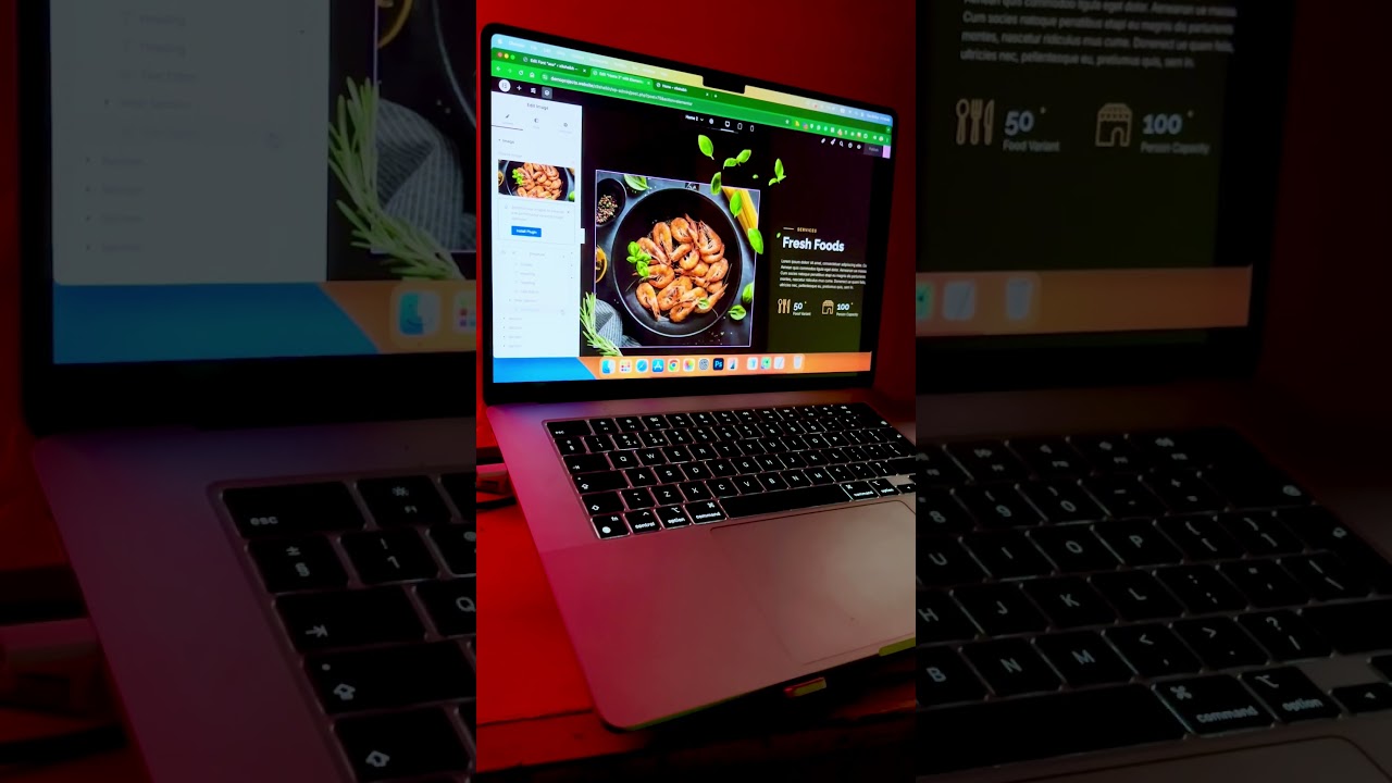 🍽️ Just launched an incredible restaurant website, blending stylish design