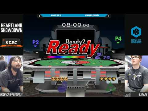 Heartland Showdown SSBM - CrippleTier (Link) Vs. Safari (Ice Climbers) - Winners Top 16