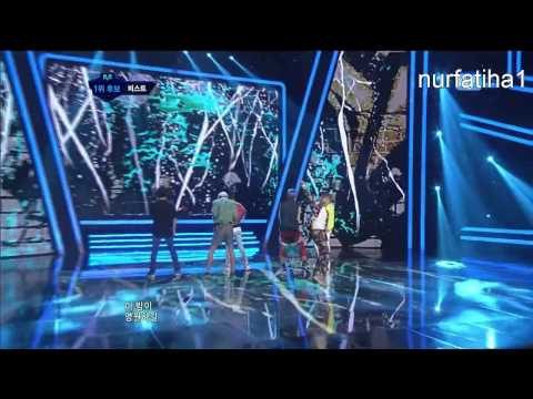 [120802] Beast- Not me & Beautiful Night @ MCD