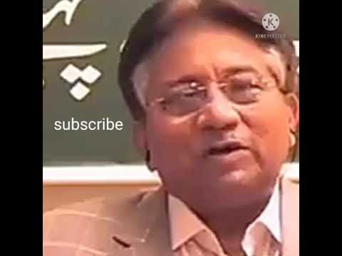 general pervez Musharraf talking about Dr Abdul qadeer Khan pak armee#shorts
