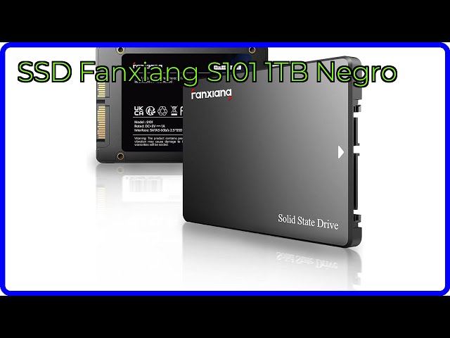 Vídeo relacionado con fanxiang SSD 512GB SATA III 6 GB/s de 2,5 Pulgadas,Disco Duro Velocidad de Lectura 540 MB/s, SSD SATA, para Ordenadores de Escritorio y portátiles (Negro)-S101