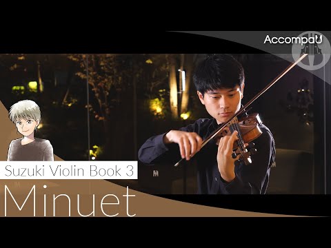 Minuet | J.S.Bach | Suzuki Violin Book 3【Recital Version】