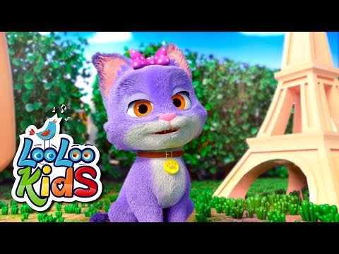 Pussy Cat, Pussy Cat - Nursery Rhymes & Kids Songs | LooLoo Kids