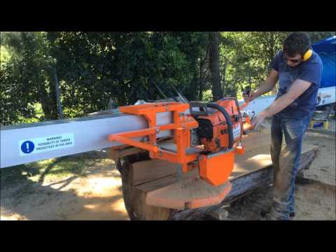 SAWING HARDWOOD IN AUS