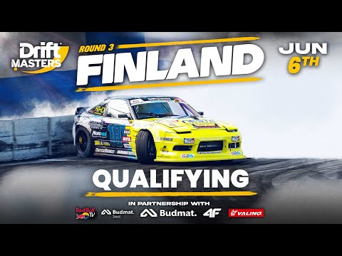 Drift Masters Round 3 2025 • Finland • Qualifying LIVE