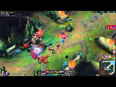 Caitlyn VS Ahri Funny FIght