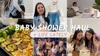 MY BABY SHOWER HAUL + Life Lately (Vlog)