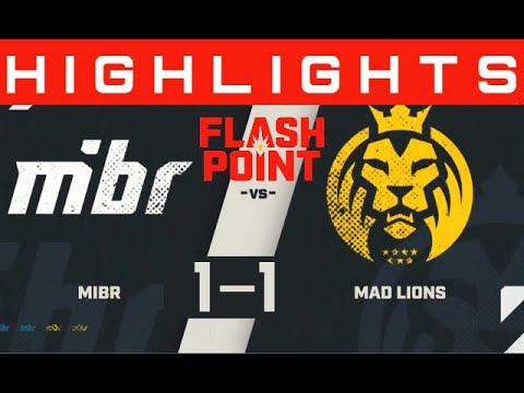 Highlights | MIBR 1-1 MAD Lions - Inferno Map 2 | Flashpoint 1 Grand Final
