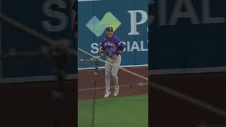 Jordan Beck takes away a three-run homer ????