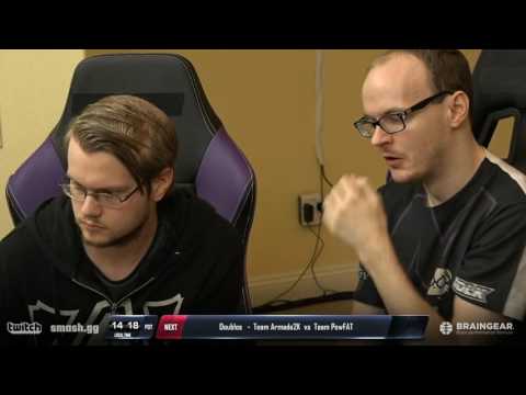 Armada/Mew2king vs PewPewU/SFAT - Doubles Upper Bracket - Smash Summit 2