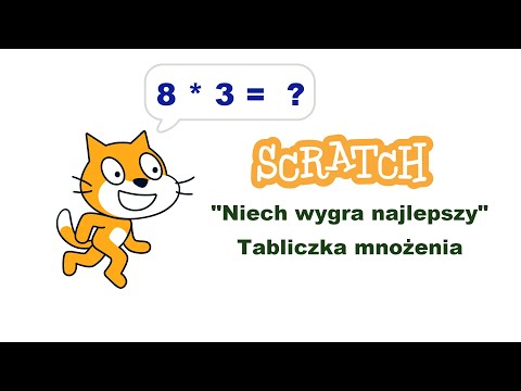 Niech wygra najlepszy - Tabliczka mnożenia (SCRATCH)