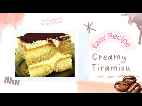 Party size tiramisu 🤤 The best Titamisu recipe! Easy and delicious 🍰🤤☕️ #easytiramisu