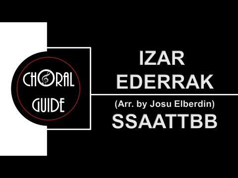Izar Ederrak - SSAATTBB