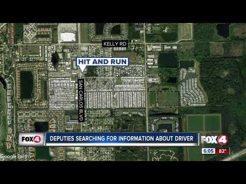 Hit and run accident in front of Love Boat Ice Cream