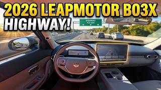 2026 Leapmotor B03X: Highway Range, Acceleration & Noise Level Test! (130 kmh PO