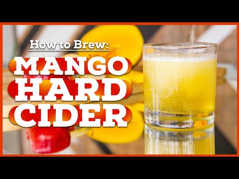 HARD MANGO CIDER [How to Make Cider at Home] 🍎🥭