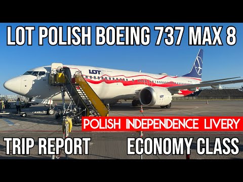 Miniatura YouTube dla LOT - Polish Airlines Boeing 737MAX 8 Passenger