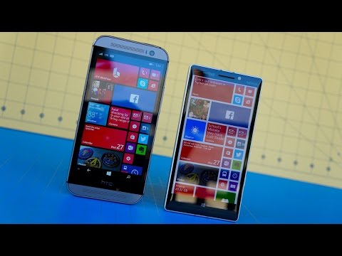 HTC One M8 for Windows vs Lumia Icon | Pocketnow