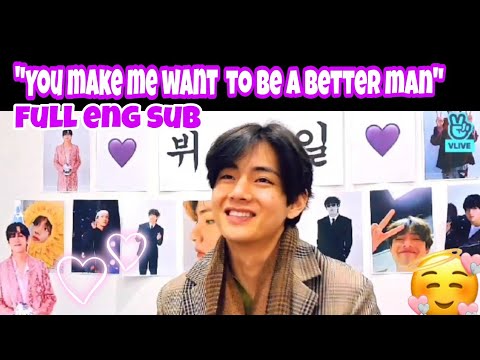 BTS V-Day Surprise Birthday 12.30.2020 VLive Highlights Full English Sub