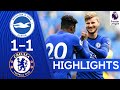 Timo Werner's First Chelsea Goal | Brighton 1-1 Chelsea | Match Highlights & Frank Lampard interview