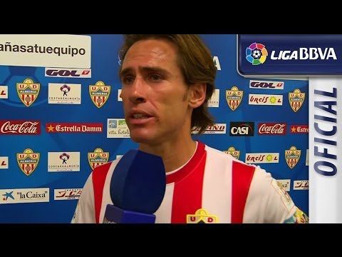 Interview Corona after UD Almería (2-4) Celta de Vigo - HD
