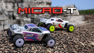 Losi Micro-T 1:28 RTR stříbrná