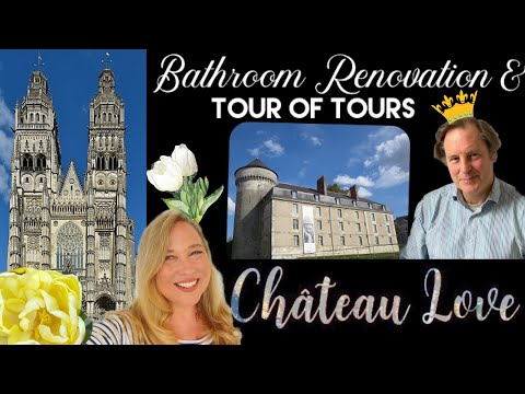 EP 6: TOUR OF TOURS! CHATEAU BATHROOM HOW-TO/DIY BEGINS, VIEWERS HELP CHOOSE PLANTS, & ART!!