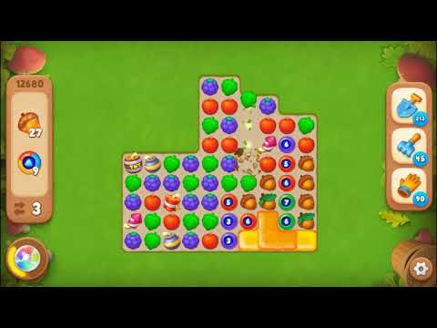 Gardenscapes Level 12680 No Boosters SD