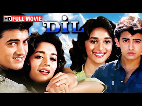 Dil (1990) Full Movie HD | Aamir Khan & Madhuri Dixit's Evergreen Romance Comedy | 90s Blockbuster
