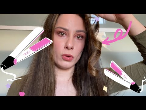 Locken mit Glätteisen - so klappt es auch bei dir!