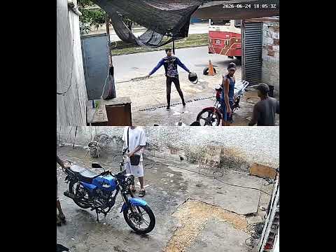 M7.5 Earthquake hits a motorcycle repair shop in Valencia, Carabobo, Venezuela